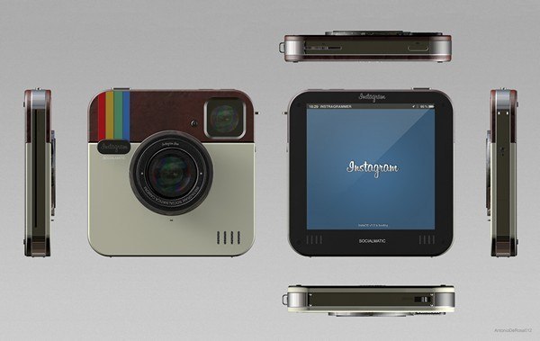 Instagram Socialmatic Camera: Polaroid нового поколения.  _pD1dzBuFQM